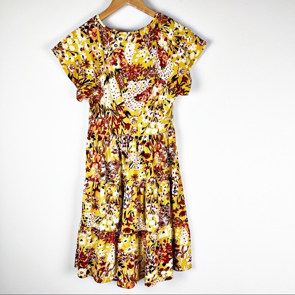 2/$14 Urban Outfitters V Neck Dress XS - Picture 3 of 3